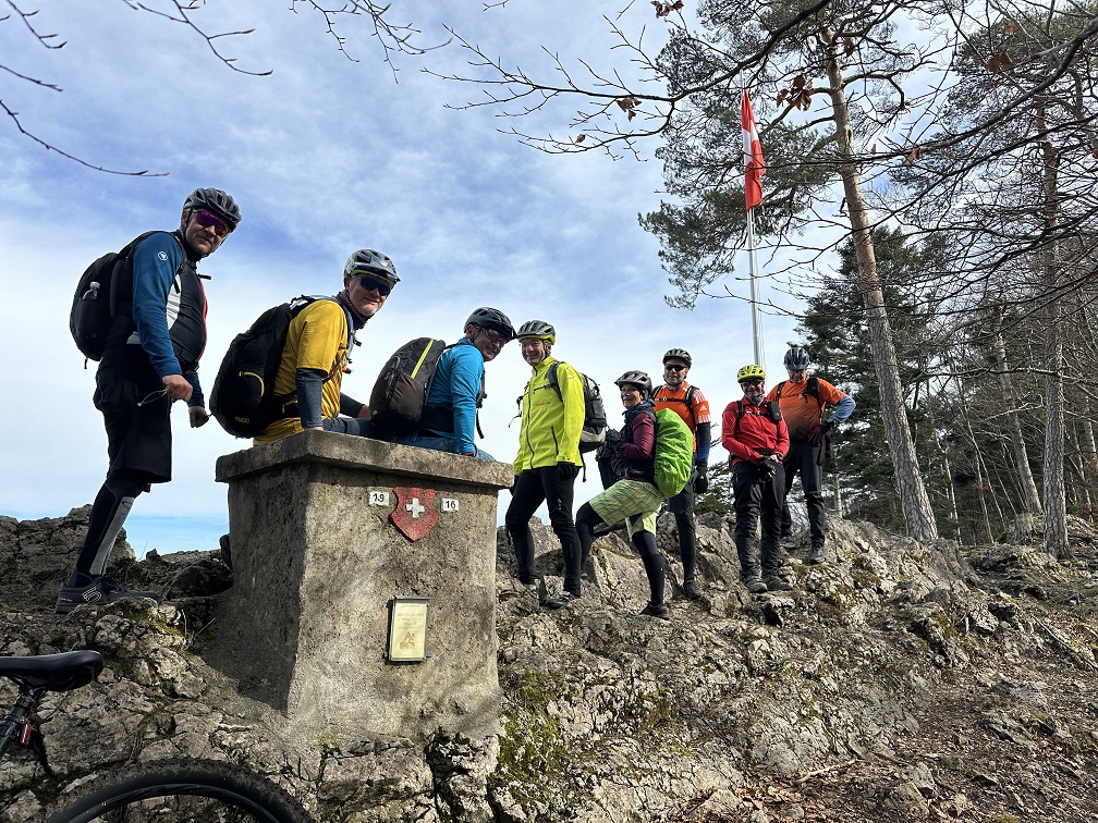 E-Bike Singletrail Tour Eggflue Baselland